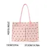 Bolso de Mano Floral Transfronterizo Feihong Pana Estampada Bolso de Mano de Alto Valor Gran Capacidad Portátil para el Trabajo Bolso de Hombro