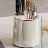 Suporte Rotativo para Facas Prateleira de Armazenamento de Cozinha Organizador Multifuncional Suporte para Hashis Recipiente Integrado para Facas e Hashis Modelo Novo 2026