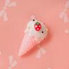 Mini cono de resina para helado de imitación, material de belleza para teléfono móvil, venta directa de fábrica