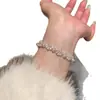 Pulseira de Pérolas Irregular Ajustável Estilo Francês, Design de Nicho, Pulseira Versátil, Luxo Leve, Sensação de Alto Padrão, Joias para Atacado