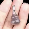 1701-20mm Colgante de Calabaza Cristal Natural Semiprecioso Colgante de Calabaza Accesorios para Pendientes y Collares DIY