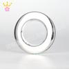 Anillo de cortina de plástico ABS grueso para tela, materia prima de plástico, anillo silenciador de plástico perforado, venta al por mayor, anillo de círculo de comercio exterior directo de fábrica