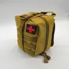 Bolsa Médica Táctica Bolsa de Primeros Auxilios de Emergencia Deportiva MOLLE Multifuncional Táctica de Almacenamiento para Cintura al Aire Libre Venta al Por Mayor Explosiones