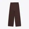 Conjunto de Top Casual Versátil de Manga Larga y Pantalones de Pierna Ancha con Sentido del Diseño para un Look Elegante, Nuevo Estilo Europeo y Americano Otoño 2025