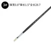 Pintura música ZS602 alta qualidade branco chongqing cerdas guache avelã bétula haste de madeira linha caneta nova caneta para pintura a óleo