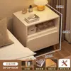 Mesita de Noche Pequeña Simple Moderna Gabinete Pequeño Simple Gabinete de Almacenamiento Habitación de Alquiler Dormitorio Hogar Estante de Almacenamiento de Mesita de Noche