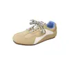 Oxígeno Otoñal~ Zapatos Deportivos Casuales de Cuero Genuino Retro con Aumento de Altura, Zapatos Casuales para Mujer de Primavera y Otoño