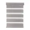 Suministro Especial Transfronterizo de Cortinas de Gasa Suave Parasol y Protector Solar, Persianas Cebra de Oficina Terminadas, Cortinas de Gasa Suave de Doble Capa con Alto Blackout