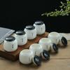 Xyt Cerámica China Mini Portátil Lata de Té tamaño pequeño Lata Sellada Pu'er Té Rojo Verde Caja de Embalaje Vacía Universal