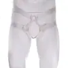 Cinturón de sujeción elástico ZIZ, ropa de rendimiento para hombres europea y americana, no es necesario quitar, ropa interior con entrepierna abierta, disponible en varios colores
