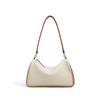 2025 Nova Bolsa de Ombro de Nicho High-End para Commuter Couro Genuíno Primeira Camada Simples e Moderna Bolsa Transversal para Mulheres Grande Capacidade