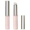 Pincel de Labios de Silicona Q Punta de Dedo Suave Pincel de Labios de Silicona Cubierta Portátil Labial Corregido Labial Corregido Brocha de Maquillaje Mini Cubierta a Prueba de Polvo