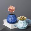 Vaso de flores carnudo de desenho animado da Amazon transfronteiriço, vaso de animais MengMeng, vaso de cerâmica transfronteiriço para plantas verdes, artesanato, atacado