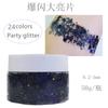 Glitter Gel para Maquiagem dos Olhos Sem Cola Sequins para Performance de Palco DIY Sequins para Cabelo e Corpo Cola para Unhas