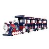 Tren eléctrico pequeño para niños sin rieles para visitas turísticas en centro comercial interior, tren pequeño comercial para puesto de plaza al aire libre, equipo de entretenimiento