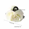Pinza de Flor de Rosa Transfronteriza Pinza Grande para la Parte Posterior de la Cabeza Pinza Hecha a Mano Accesorios para el Cabello Ins Pinza de Tiburón de Gama Alta