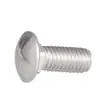 Cabeza pequeña [m4m5m6m8m10] tornillo de carruaje de acero inoxidable 304 cabeza media redonda cuello cuadrado tornillo de máquina perno cuadrado