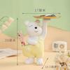 Bolso urso chave de entrada armazenamento decoração creme estilo sala de estar bandeja rack de armazenamento movendo nova casa casa aquecimento presente