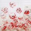Balão Transparente de 12 Polegadas com Lantejoulas de Confete 2,8g Decoração de Aniversário Infantil Festival Decoração Colorida de Folha de Alumínio Decoração de Casamento