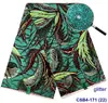 Algodón Africano Ankara Imitación Estampado de Cera Moda Brillo + Cristal Juego de Cera