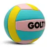 Golty Gvm-1005A No. 5 Pzas Material de PVC Costura de Precisión Cosido a Máquina Voleibol