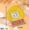 2024 Novo Dia Nacional Vermelho Liga Broche Patriótico Estilo Nacional Metal Emblema Pin Acessórios Decorativos Jóias Atacado