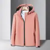 Chaqueta cortavientos ligera con capucha para hombre para otoño e invierno, ropa deportiva casual, cortavientos de moda para hombre