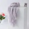 Novo Cachecol Bolha Liso Xale de Viagem Lenço de Seda Fino Protetor Solar Proteção Solar Manto Quente Fabricante de Mantos Venda por Atacado