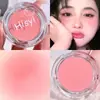 HISYI Rubor Monocromático Vigor Natural Iluminador Destello Fino Mate Alto Brillo Reparación Facial Sombra de Ojos Monocromática Maquillaje Barato Mujeres