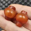 Linterna de ágata rojo hielo Cuentas de jade sueltas Pulsera de eslabones de calcedonia roja Joyería accesorios hechos a mano cuentas
