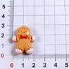 Accesorios de goma blanda de Navidad de dibujos animados, manualidades DIY, pegamento de crema para fundas de teléfono, imanes para refrigerador, pasadores para el pelo, joyería y adornos para zuecos