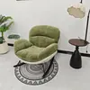 Cadeira Sofá Preguiçosa, Cadeira de Balanço Casca de Ovo, Cadeira de Lazer para Sala de Estar Varanda de Casa, Cadeira Individual Estilo Simples, Cadeira Reclinável de Balanço para Quarto