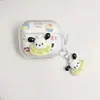 Para Lenovo LP40 Pro set de auriculares muñeco de dibujos animados funda suave lp40s/ht38 colgante inalámbrico bluetooth