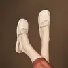 2025 nuevo estilo Joker suela suave superficie suave tacón bajo 2.5cm punta cerrada trasera aire fresco zapatos talla grande para mujer zapatos de moda