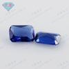 Huagang Gem Rectangular Biselado Che Hua Bao Vidrio Azul Piedra Desnuda Octágono Pequeño Transparente Incoloro Gema Sintética Al por Mayor