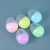 48X65mm Oval Cápsula Gashapon Cápsula Pequena em Formato de Ovo Máquina de Cápsulas Boneca Brinquedos para Crianças Venda Direta da Fábrica Atacado