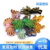 Botones de Disco de Fénix y Crisantemo Tejidos a Mano al por Mayor, Botones Rentables para Traje Tang y Cheongsam, Cajas de Regalo, Invitaciones, Accesorios Decorativos de Elección