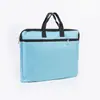 Bolsa de Documentos Portátil Lona A4 Oficina Bolsa con Cremallera Gran Capacidad para Hombre y Mujer Multicapa Bolsa de Información Maletín Conferencia Venta al por Mayor