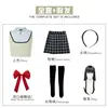 Ropa de cosplay de chica mágica Lu Mu redonda pequeña redonda Xiaomei Yan Ba Ma Mei Mei Mei uniforme escolar mismo estilo ropa de cosplay