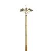 Lámpara de Poste Alto LED con Forma de Flor de Loto Estilo Chino para Plaza Exterior Paisajismo Lámpara de Calle Zhongshan