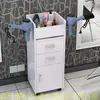 Carrinho Gabinete de Ferramentas para Barbearia Cabeleireiro Espelho Gabinete de Mesa Gabinete de Barbearia para Salão de Cabeleireiro Carrinho para Armazenamento de Ferramentas de Permanente e Coloração Gabinete de Armazenamento