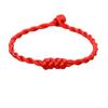 Pulseira da Sorte de Cordão Vermelho Tecida à Mão para Homens e Mulheres em Seu Ano do Zodíaco, Pulseira de Cordão Vermelho Benefício de Transmissão ao Vivo do Douyin, Joias de Yiwu
