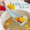 Juego de utensilios de cocina de nailon estilo nórdico espátula de mango largo cuchara de cocina para cocinar prensa papas olla cruzada Amazon