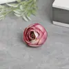 Cabeças de Flores Botão de Chá Simuladas, Grampos de Cabelo de Flores de Seda, Materiais para DIY, Acessórios para Trajes Tradicionais, Caixas de Presente com Flores, Flores Decorativas, Rosas de Casamento