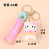 Llavero de goma blanda con mascota de dibujos animados personalizado, muñeco 3D de silicona, colgante para llavero de coche DIY, pequeño regalo