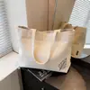 Bolsas de lona personalizadas para el transporte diario de estudiantes, bolsas de lona simples y versátiles, bolsos de mano personalizados para mamás, bolsas de compras personalizadas