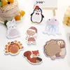 Anotações Adesivas Personalizadas com Formatos Únicos, Blocos de Notas de Desenho Fofos Reutilizáveis, Anotações Adesivas Criativas Estilo Ins