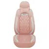 Cojín para asiento de coche cuatro estaciones universal funda de asiento totalmente cerrada funda de asiento de coche rosa diosa de dibujos animados especial Cojín de asiento de cuero de microfibra
