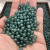 Jadeíta Azul Imitación Tipo Hielo Flor Flotante de Agua Cuentas Sueltas DIY Hecho a Mano Cuentas Redondas Pulsera de Perlas Semi-Terminada Joyería al por Mayor