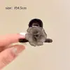 Pinza Decorativa Pequeña de Garra Estilo Coreano Pinza Lateral Suave Pinzas para Fijar Mechones Rebeldes Accesorios Simples para el Cabello